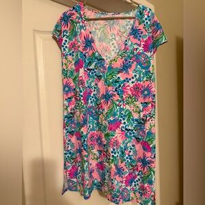 Lilly Pulitzer Talli V Neck Cover Up/Dress